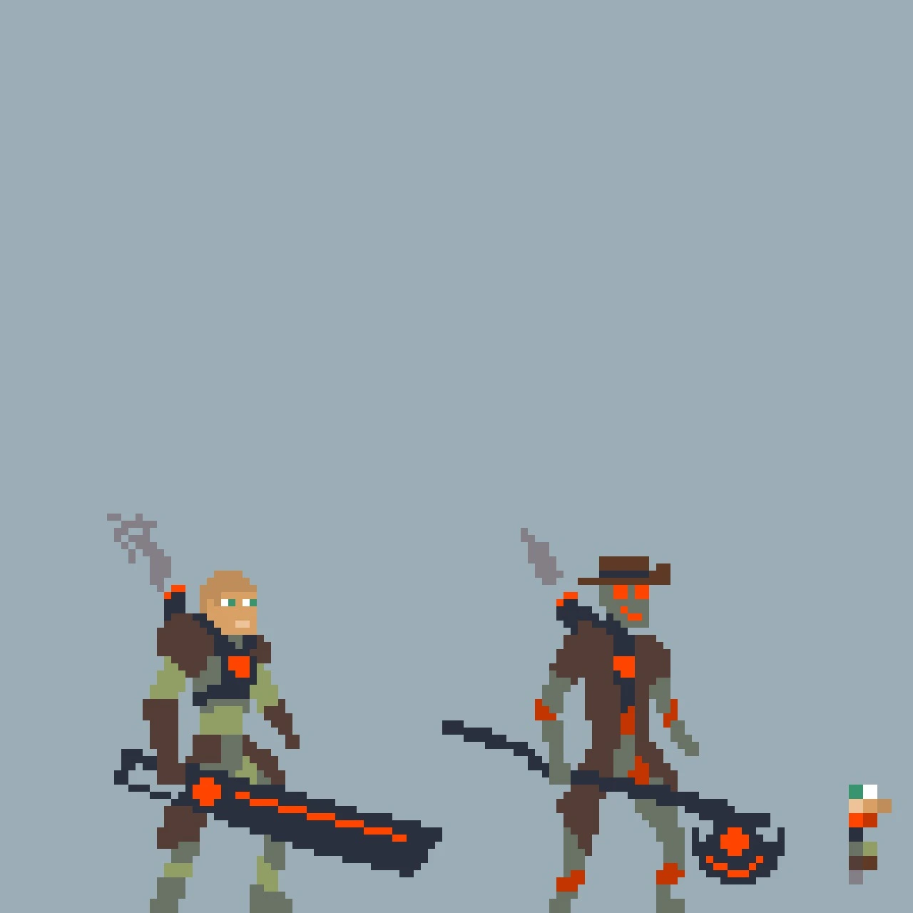 Ion and Six Concept Art