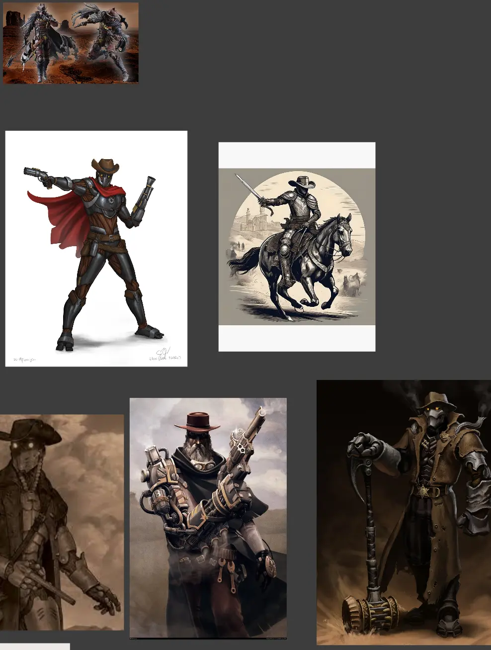 Six Reference Images