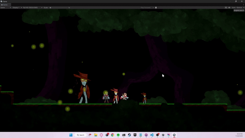 Second Pass on Forest Background Assets
