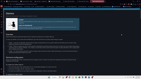 Steam Demos