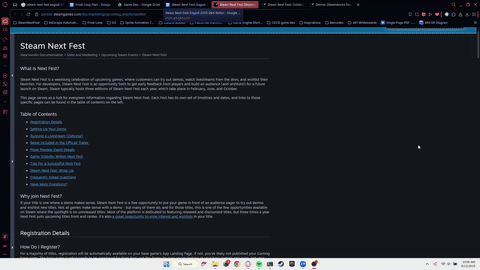Steam Next Fest Docs
