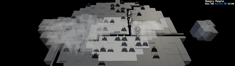 Gif of building happening in game